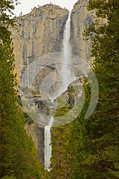 Upper and Lower Yosemite Falls