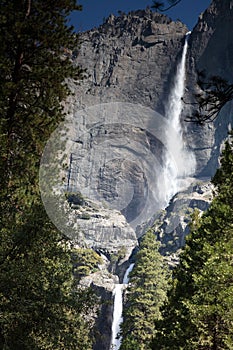 Upper and Lower Yosemite Falls