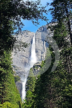 Upper and Lower Yosemite Falls, Yosemite, Yosemite National Park