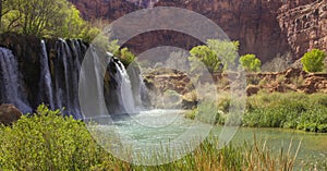 Upper Navajo Falls - Havasupai Reservation