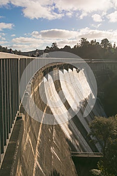 Upper Nihotupu Reservoir in the Waitakere Ranges, Auckland, New Zealand