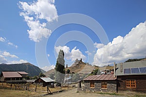 Upper Omalo village, Tusheti, Georgia