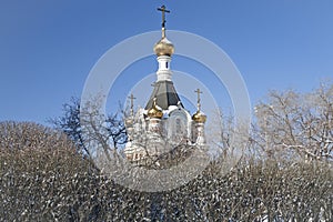 The upper part of the chapel