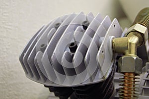 Upper part of the engine head