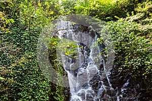 upper part of Mirveti waterfall in Adjara