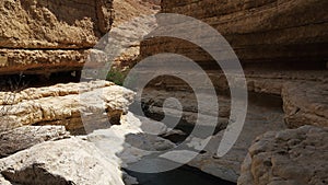 Upper pools in Wadi Arugot , Israel