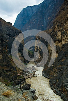 The upper reaches of the Yangtze River