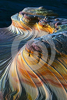 Upper Second Wave North Coyote Buttes Arizona in the Paria Canyon Vermilion Cliffs Wilderness of the Colorado Plateau