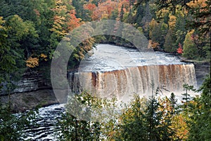 Upper Tahquamenon Falls on the Tahquamenon River in the eastern Upper Peninsula of Michigan, USA