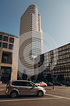 Upper West tower in the Charlottenburg district in Berlin, Germany