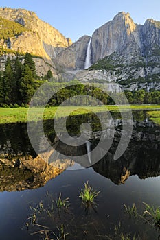 Upper Yosemite Fall in Spring