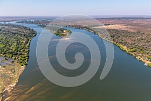 The upper Zambezi River Delta