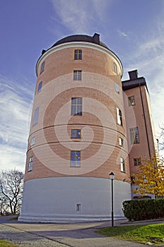 Uppsala 16th century castle in autumn