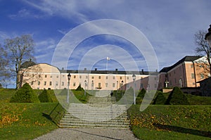 Uppsala 16th century castle in autumn