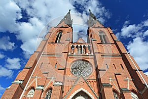 Uppsala cathedral photo