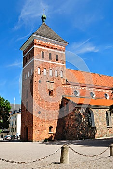 Uppsala, Sweden. Church Helga Trefaldighets Kyrka photo