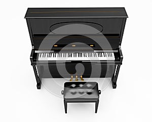 Upright piano