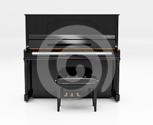 Upright piano