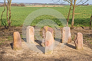 Upright stones, menhirs