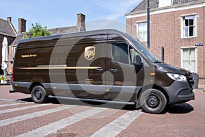 UPS delivery van