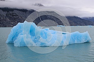 Upsala Glacier at Argentino Lake, Los Glaciares National Park, Patagonia