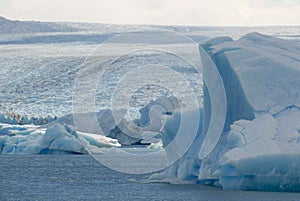 The Upsala glacier in Patagonia, Argentina. photo