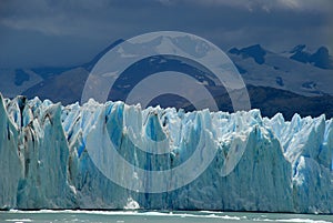 The Upsala glacier in Patagonia, Argentina.