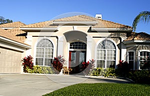 Upscale home in tropics