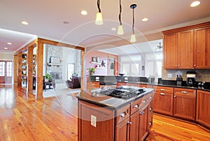 Upscale Kitchen Interior photo