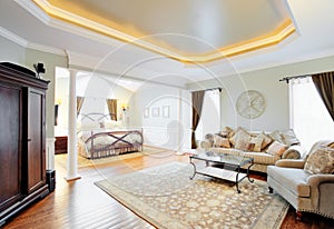 Upscale Master Suite Interior