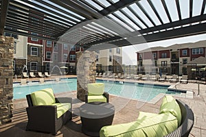 Upscale Pool Area