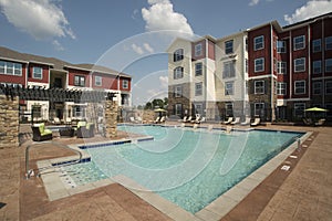 Upscale Pool Area photo