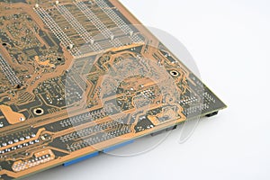 Upside down motherboard