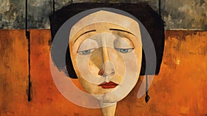 Upside Down Painting: A Captivating Artwork By Amedeo Modigliani photo