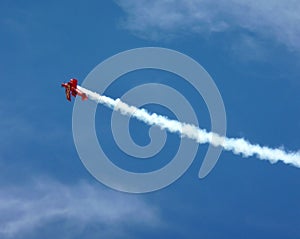 Upside Down Stunt Plane
