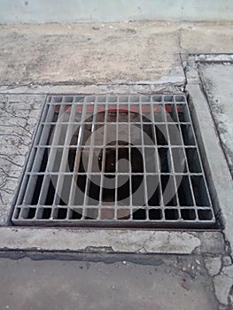 upside drain water steel