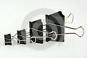 Upsize binder clips