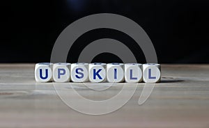 Upskill word cubes