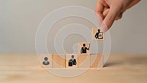 Upskilling for career growth, development, and professional progress.