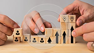 Upskilling for career growth, development, and professional progress.