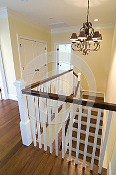 Upstairs stairwell