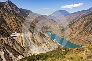 The upstream of Changjiang river