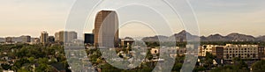 Uptown Phoenix Panorama near Dusk photo