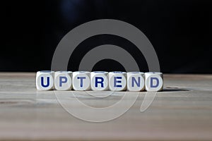 Uptrend word cubes