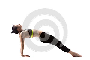 Upward plank yoga pose