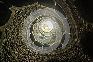 Upwards world famous initiatic well photo