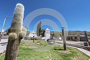 Uquia on Quebrada de Humahuaca in Jujuy, Argentina