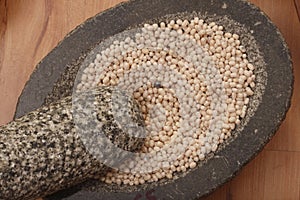 Urad Dal - A lentil commonly used in Indian recipes photo