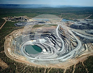 Uranium mine in Kakadu National Park photo