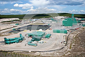 Uranium Mine Site in Northern Canada photo